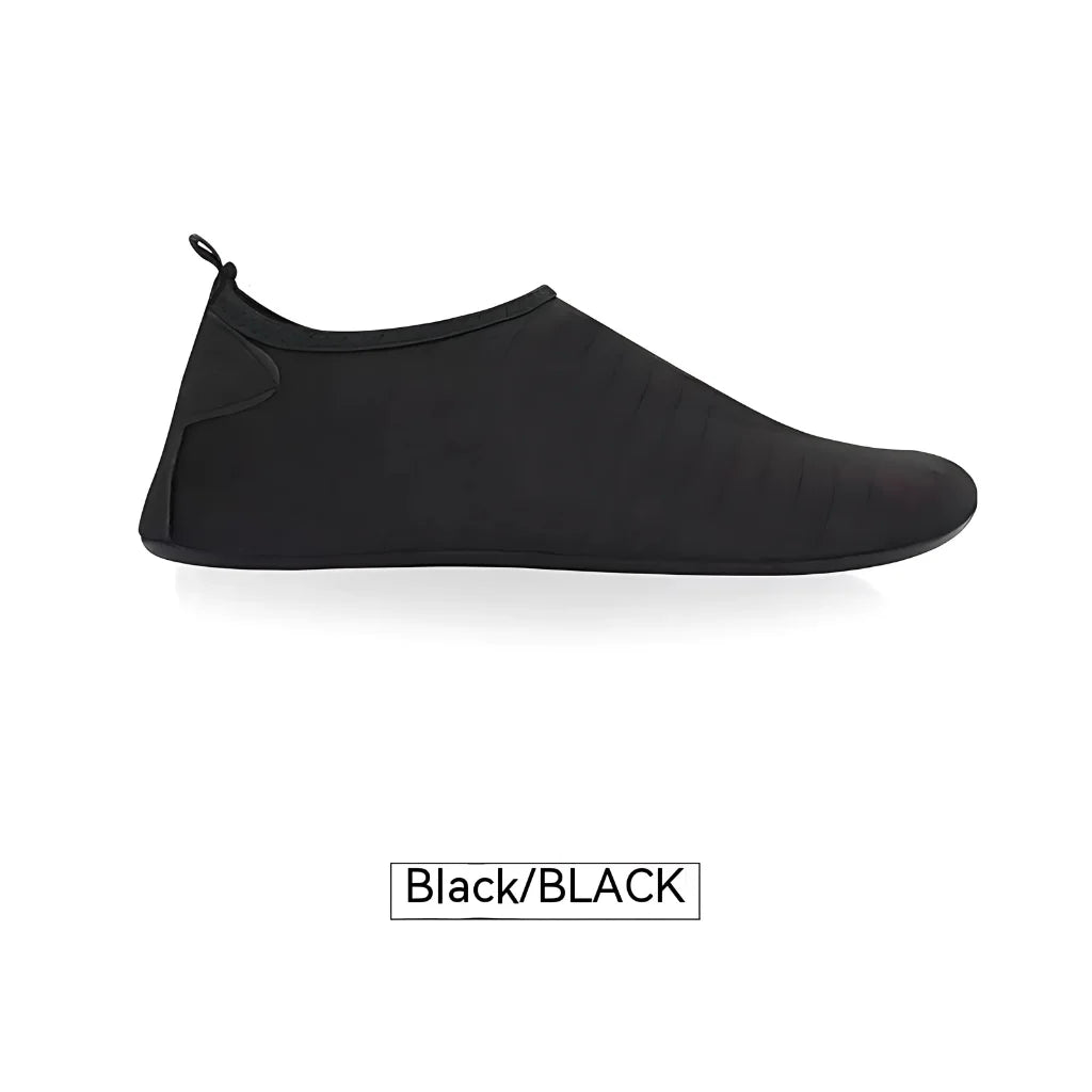 Breathable Slip On Yoga Mat Shoes For Any Flow - Black / 32-33