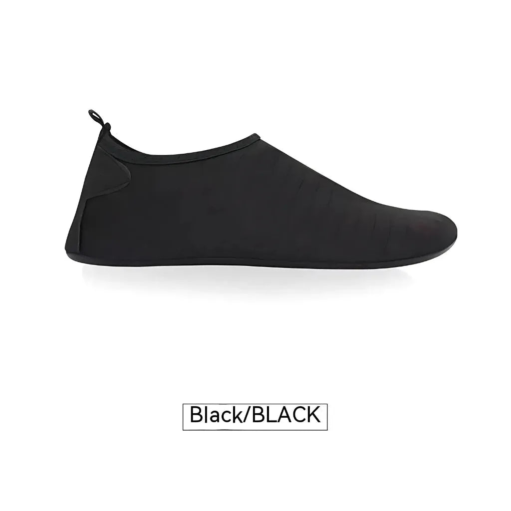 Breathable Slip On Yoga Mat Shoes For Any Flow - Black / 32-33