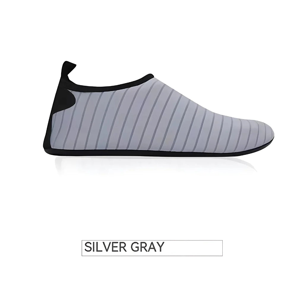 Breathable Slip On Yoga Mat Shoes For Any Flow - Gray / 32-33
