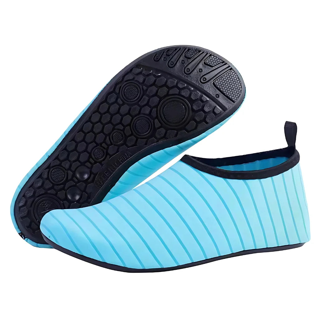 Breathable Slip On Yoga Mat Shoes For Any Flow - Moon Blue / 32-33