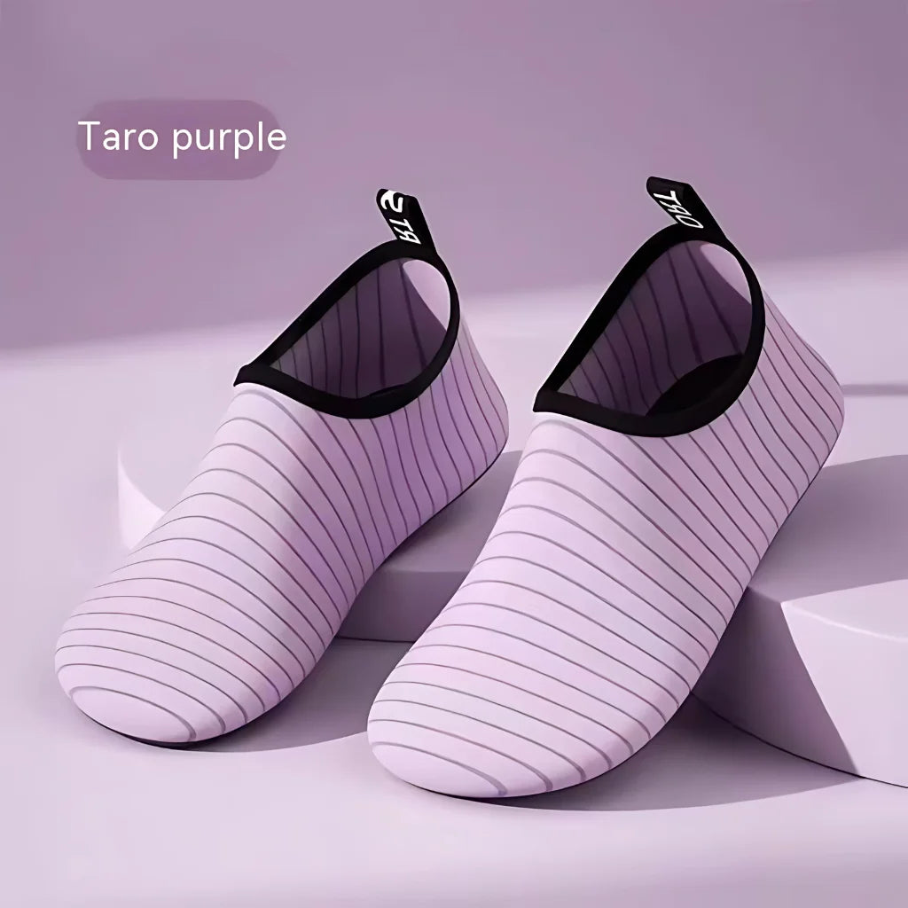 Breathable Slip On Yoga Mat Shoes For Any Flow - Taro Purple / 32-33