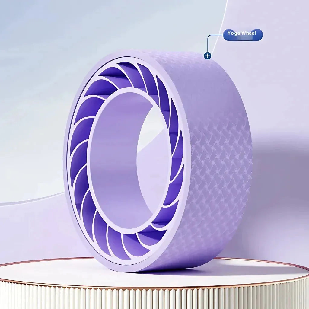 Buy Yoga Wheel For Backbends And Deep Stretch Relief - Purple