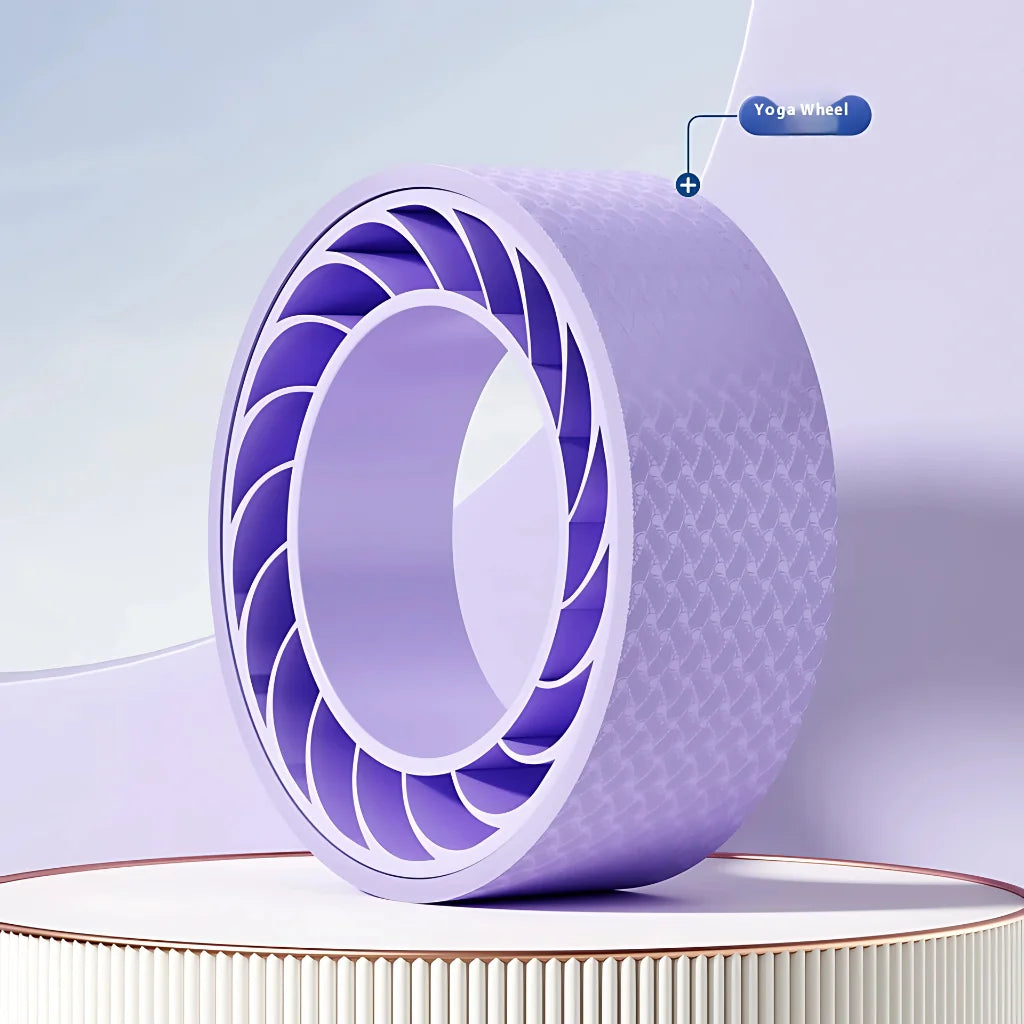 Buy Yoga Wheel For Backbends And Deep Stretch Relief - Purple