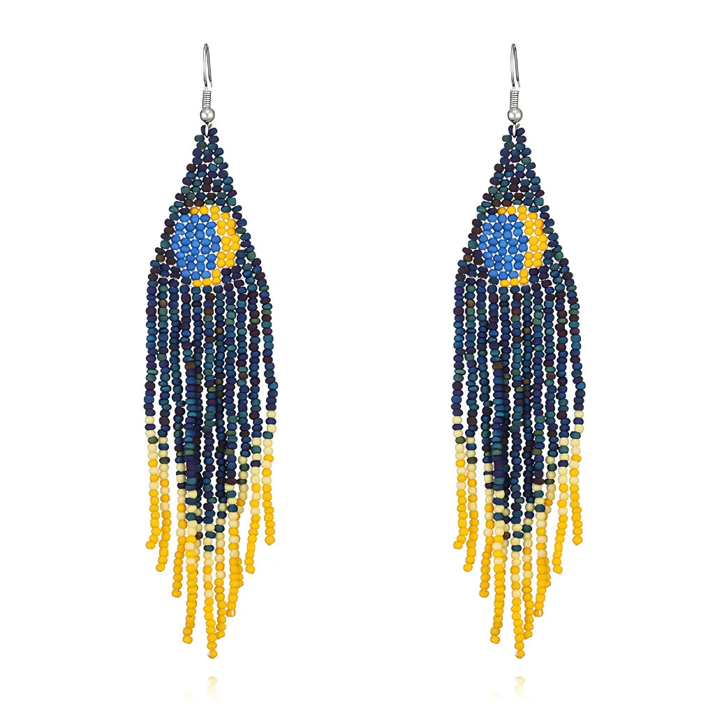 Celestial Charms Boho Tassel Earrings - 3style