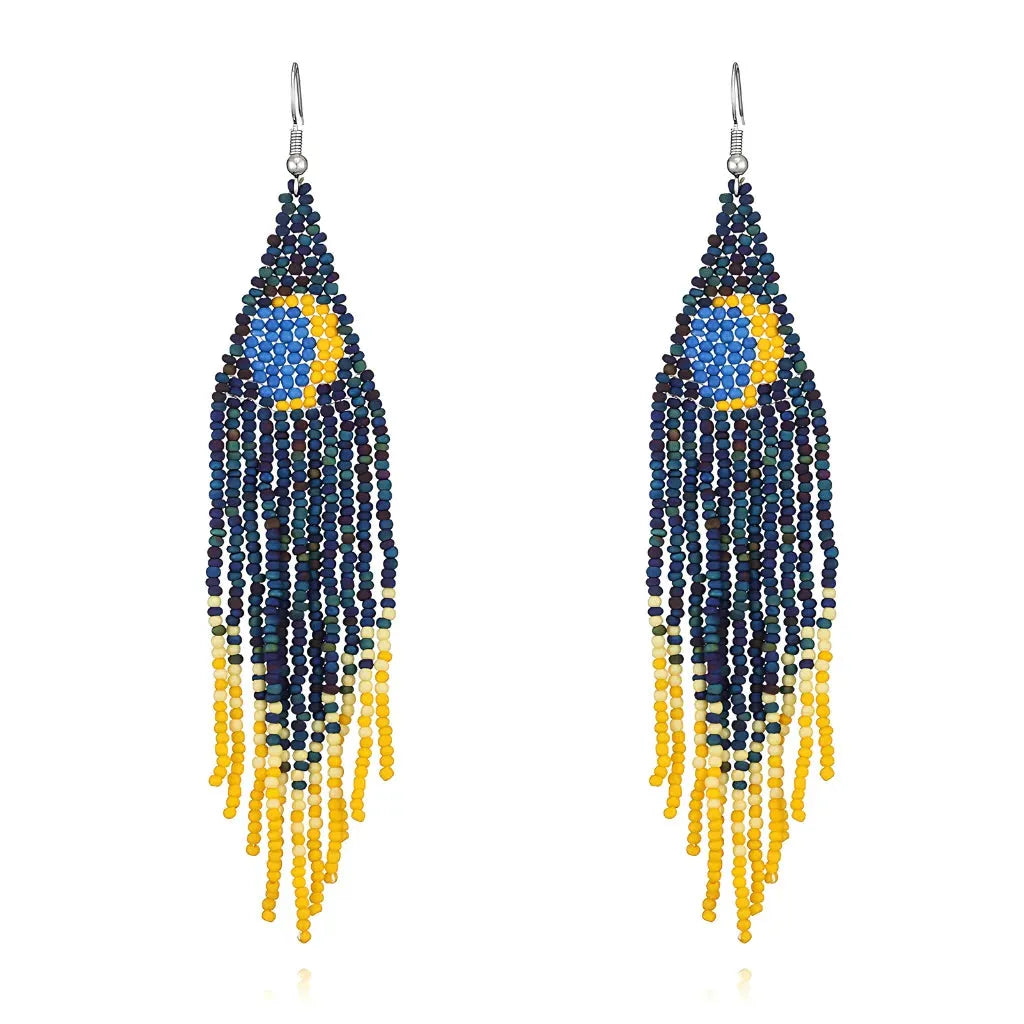 Celestial Charms Boho Tassel Earrings - 3style