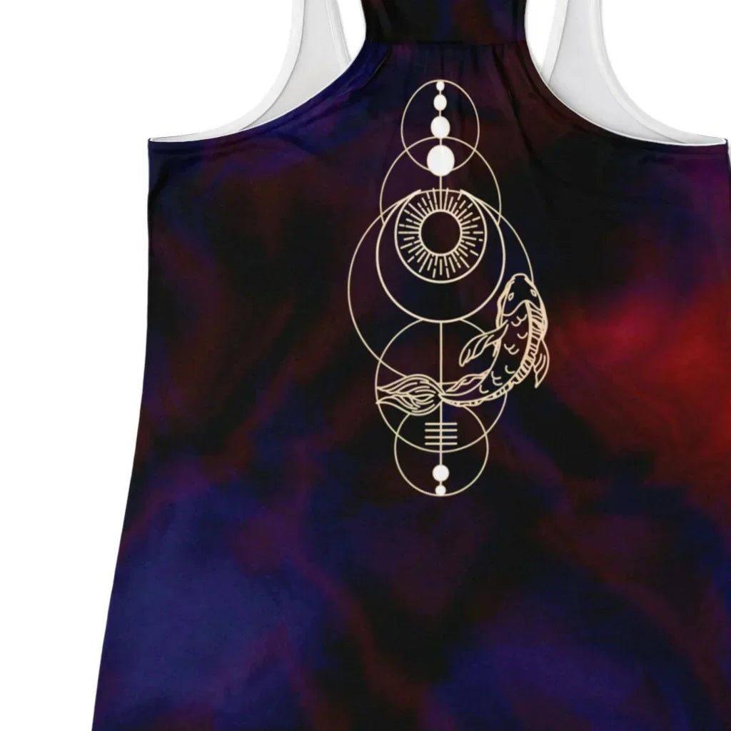 Celestial Magic Ladies Racerback Tank
