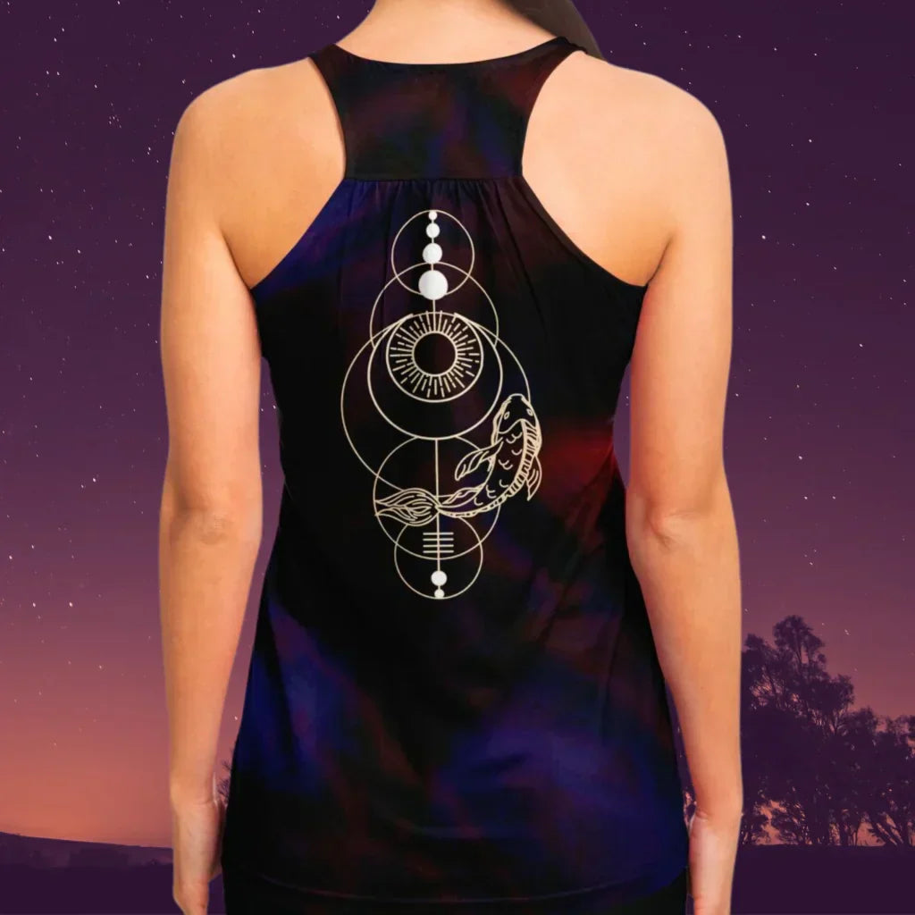 Celestial Magic Ladies Racerback Tank