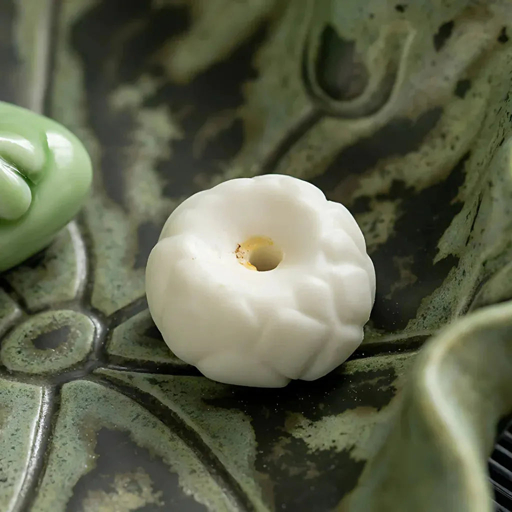 Ceramic Yoga Frog Statues With Incense Holder - Thinking Frog