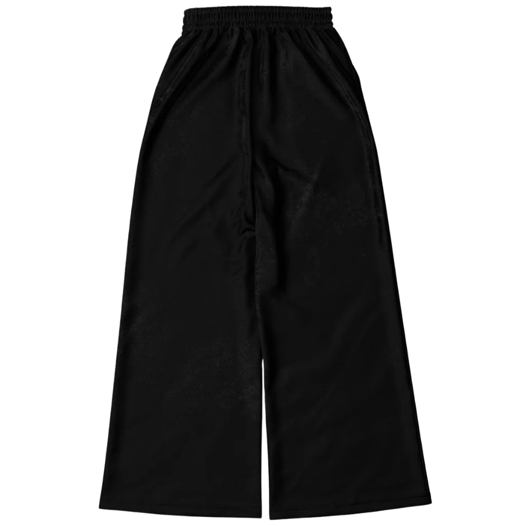 Chakra Energy Flared Joggers – Symbolic Black Base