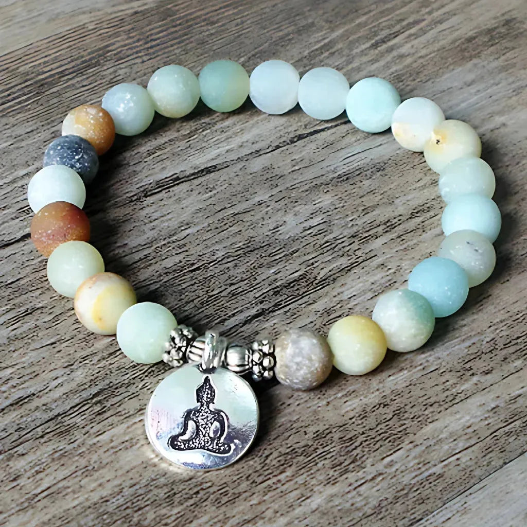 Charm Cute Bracelet With Spiritual Symbols - Buddha