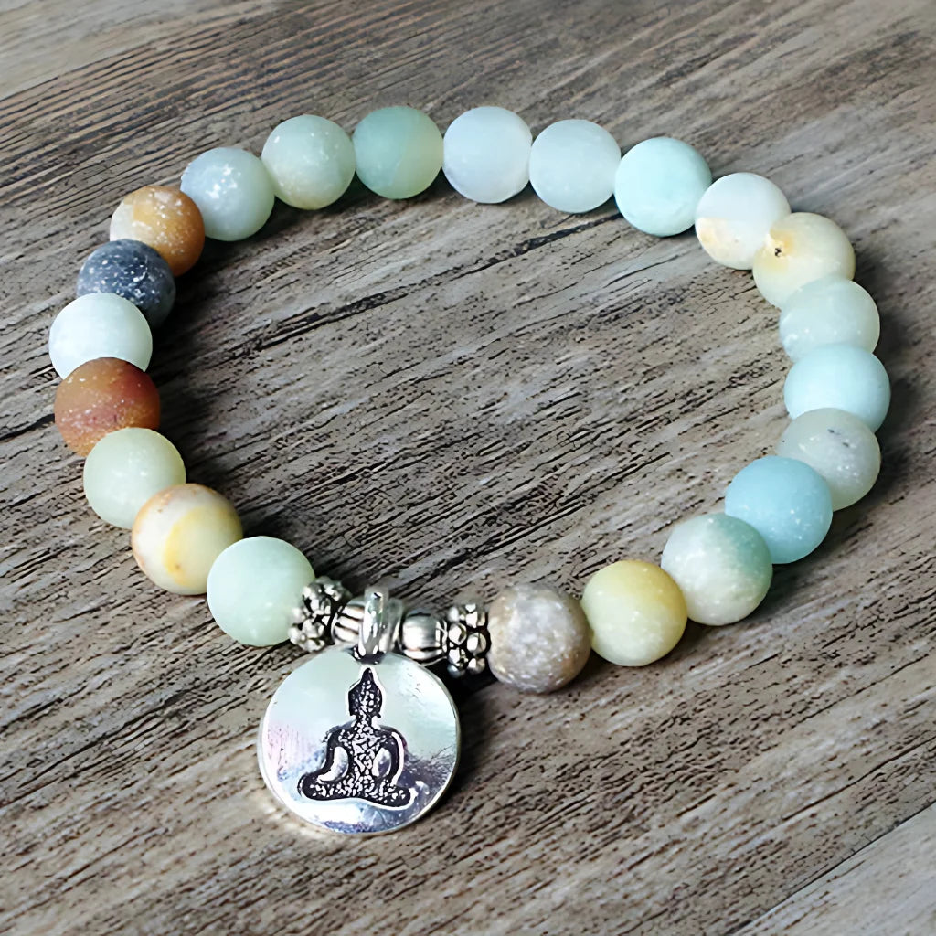 Charm Cute Bracelet With Spiritual Symbols - Buddha