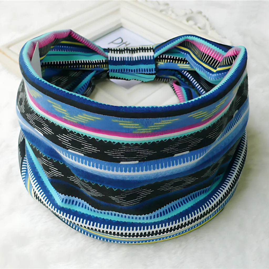 Classic Cotton Training Headband For Everyday Use - Style F / one size
