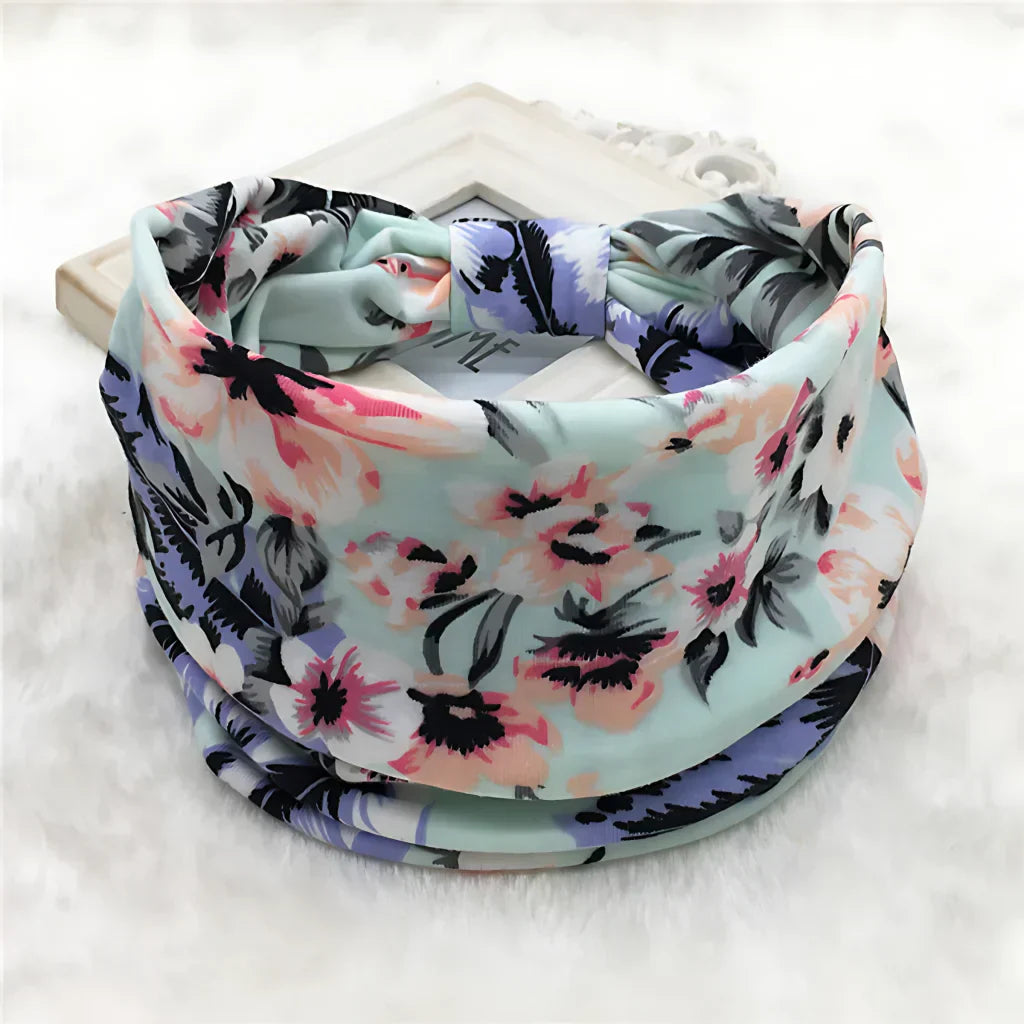 Classic Cotton Training Headband For Everyday Use - Style H / one size
