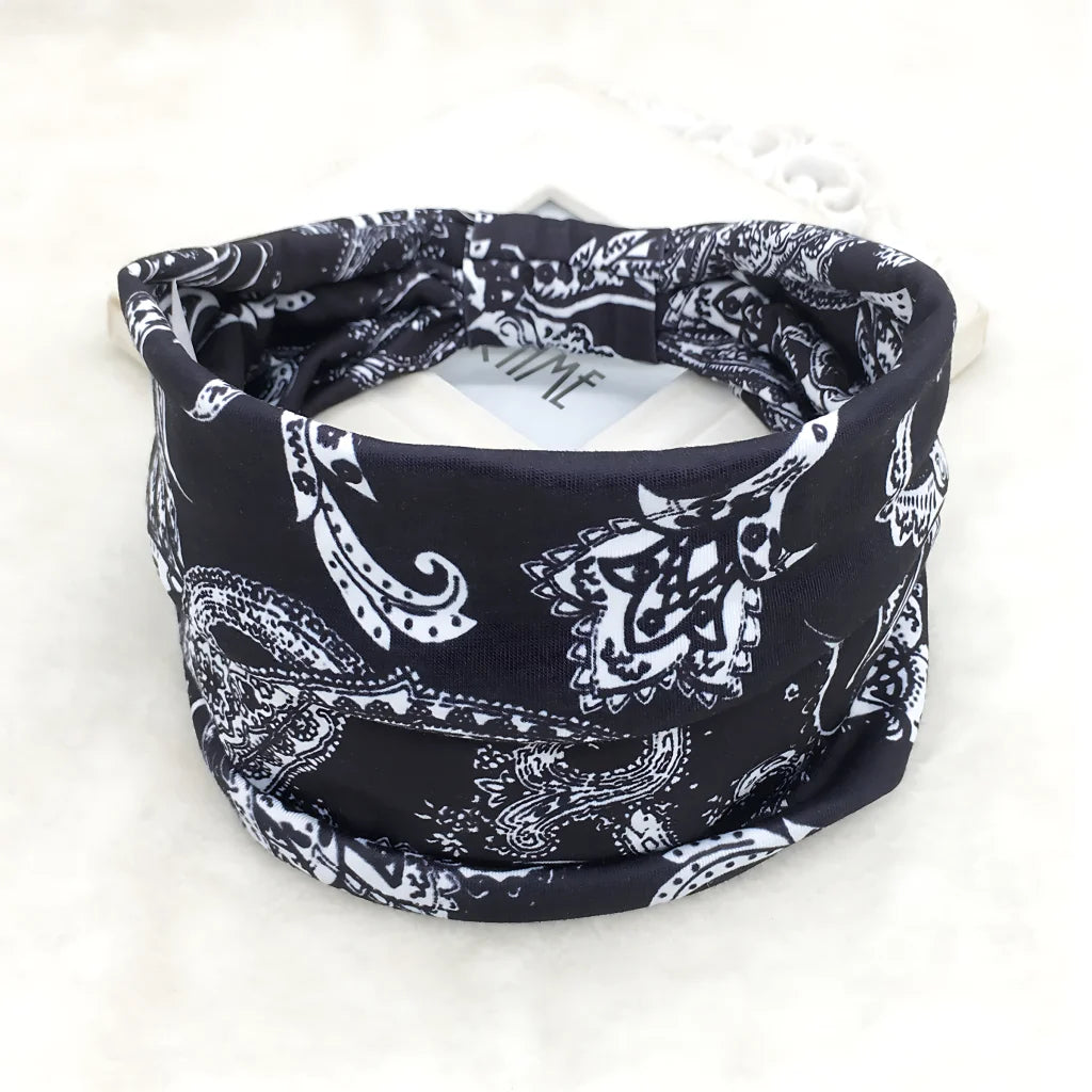 Classic Cotton Training Headband For Everyday Use - Style I / one size
