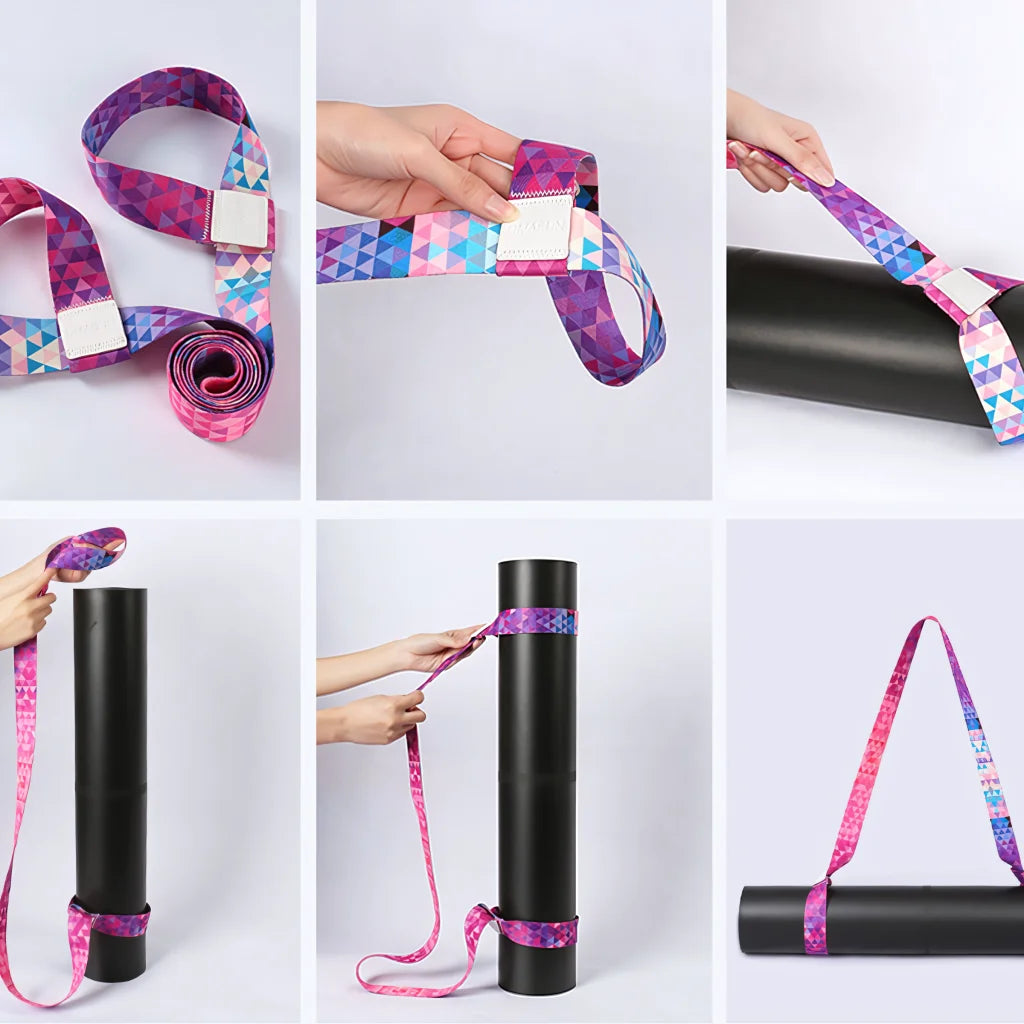 Colorful Hamstring Stretching Strap For Flexibility