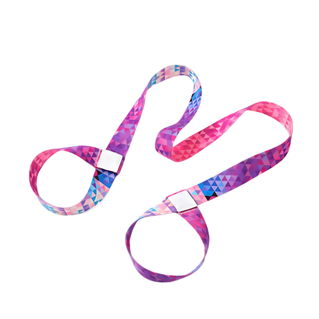 Colorful Hamstring Stretching Strap For Flexibility - Colorful