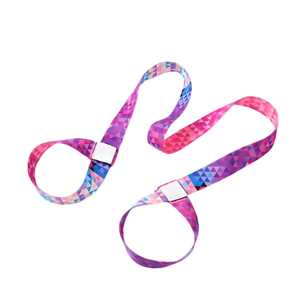 Colorful Hamstring Stretching Strap For Flexibility - Colorful
