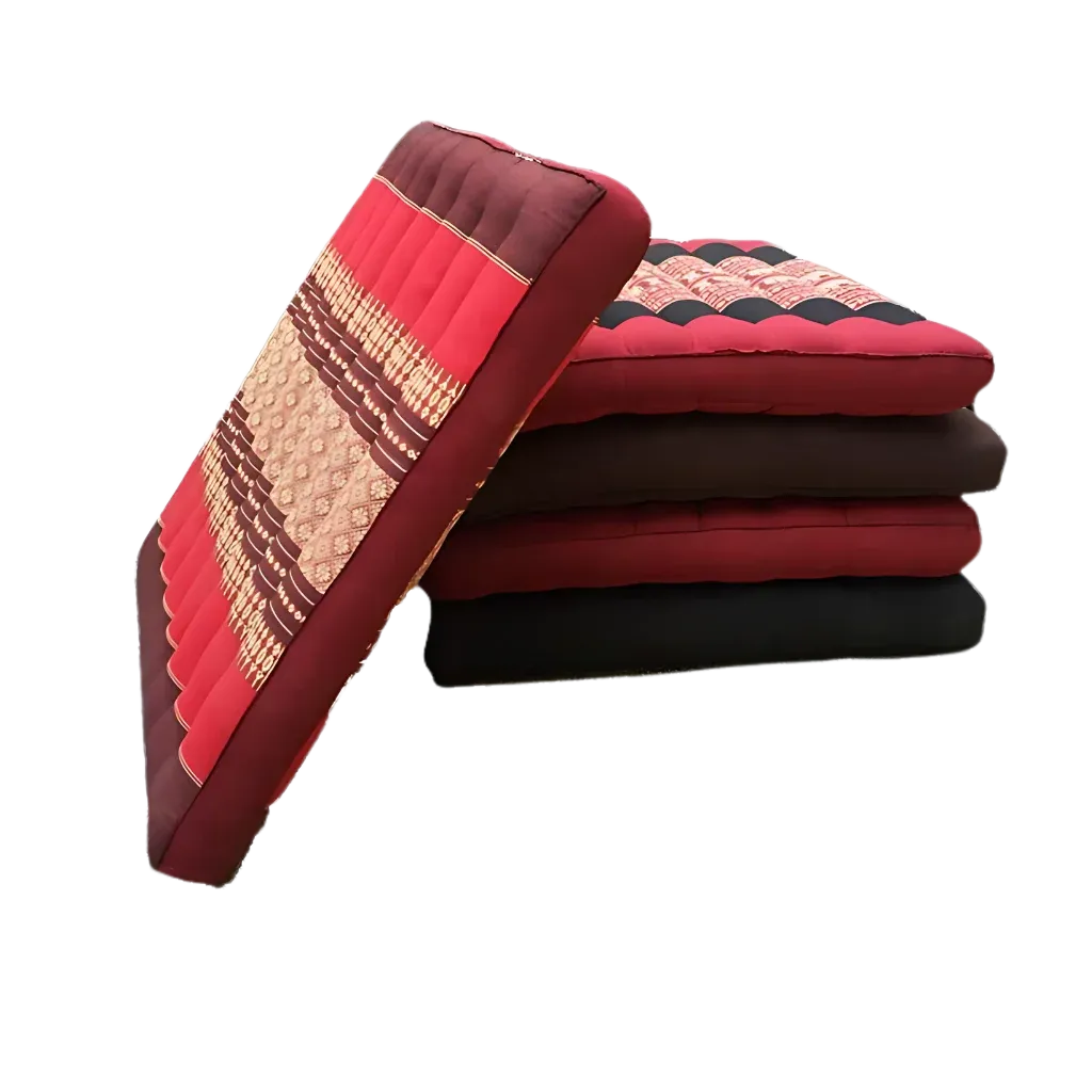 Colorful Zabuton Floor Cushion For Mindful Comfort - Fuchsia Floral