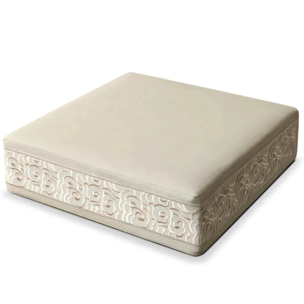 Comfort Blend Pouf Floor Pillows For Everyday Ease - Square Beige / 40x40cm