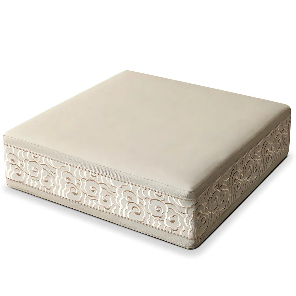 Comfort Blend Pouf Floor Pillows For Everyday Ease - Square Beige / 40x40cm