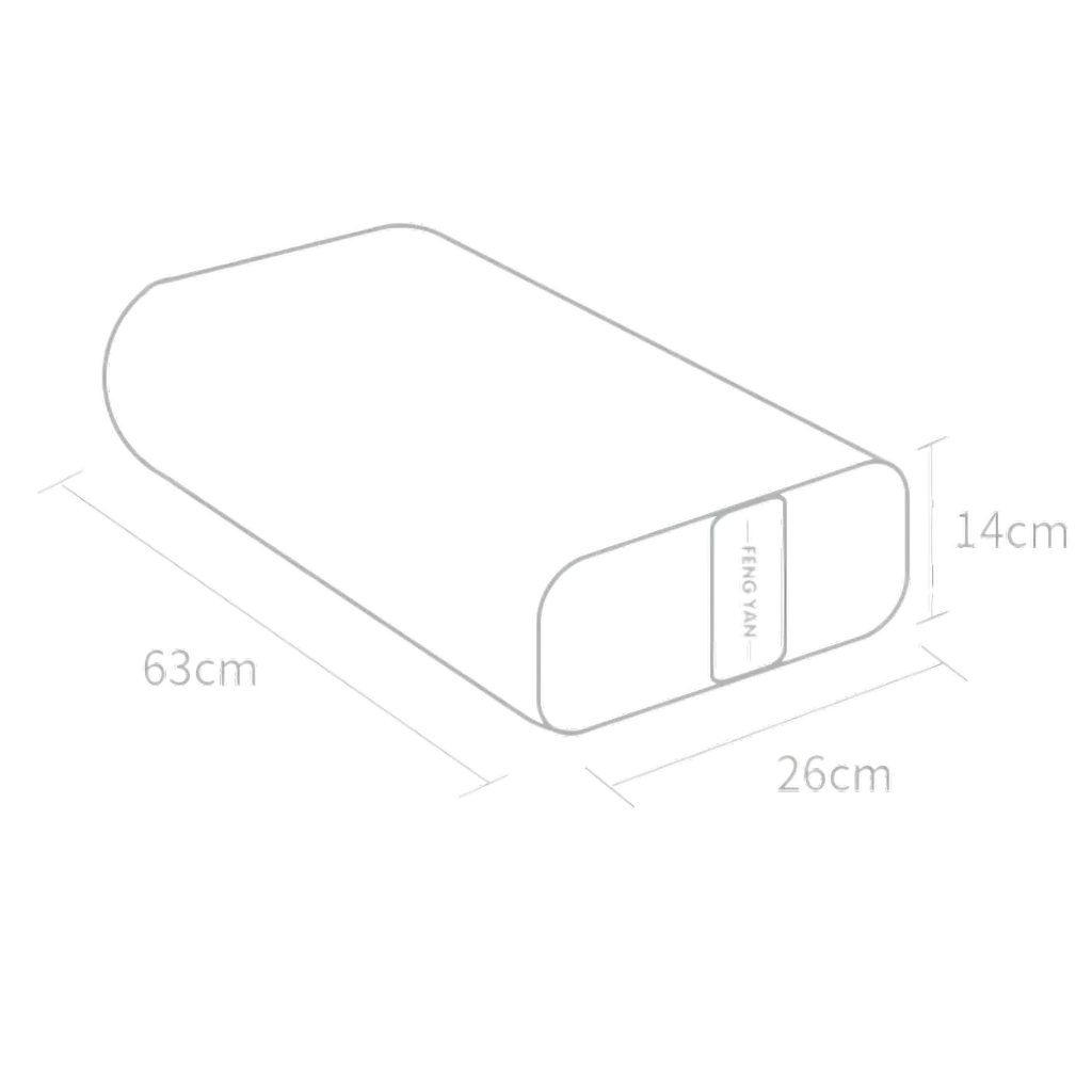Comfort Fit Yoga Pillow Bolster For Restorative Support