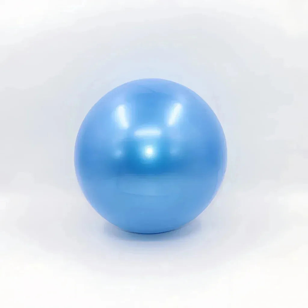 Compact 9 Yoga Ball For Core And Balance Training - Blue