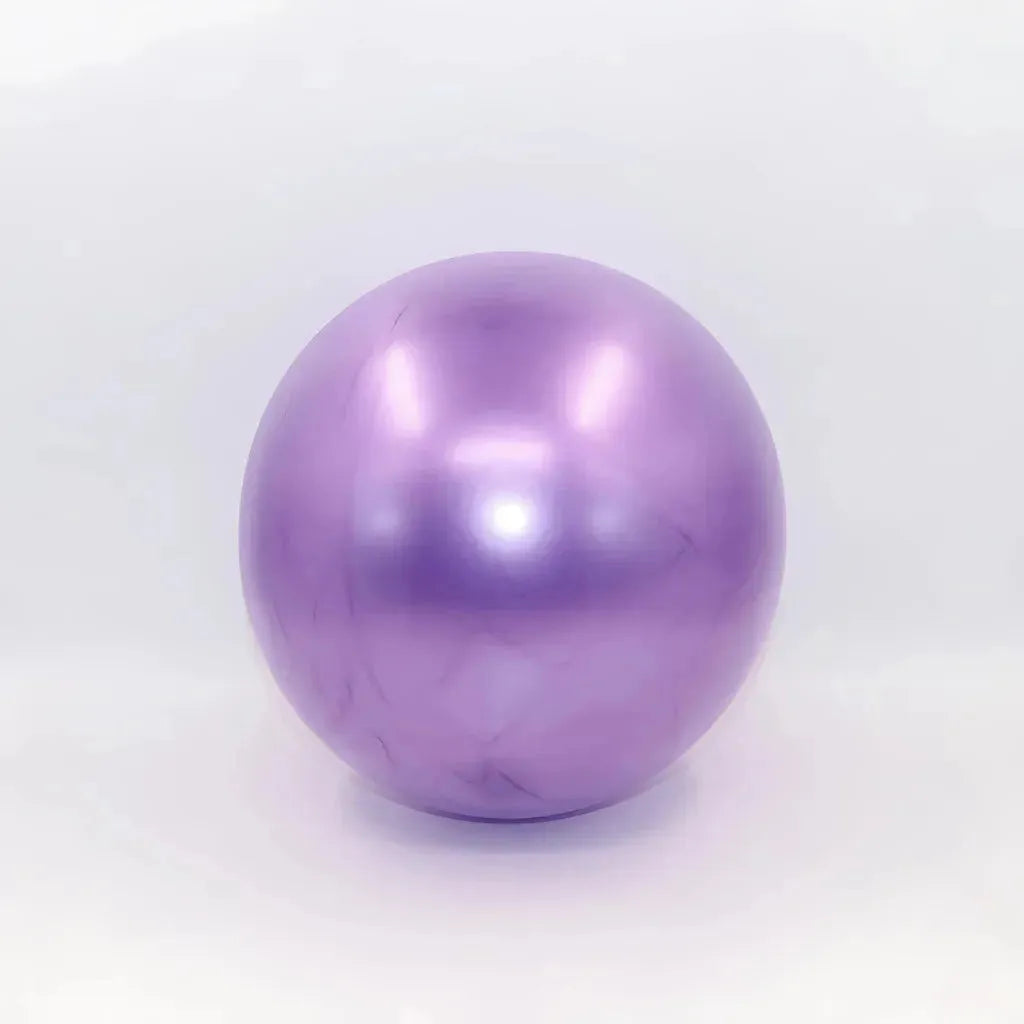 Compact 9 Yoga Ball For Core And Balance Training - Purple