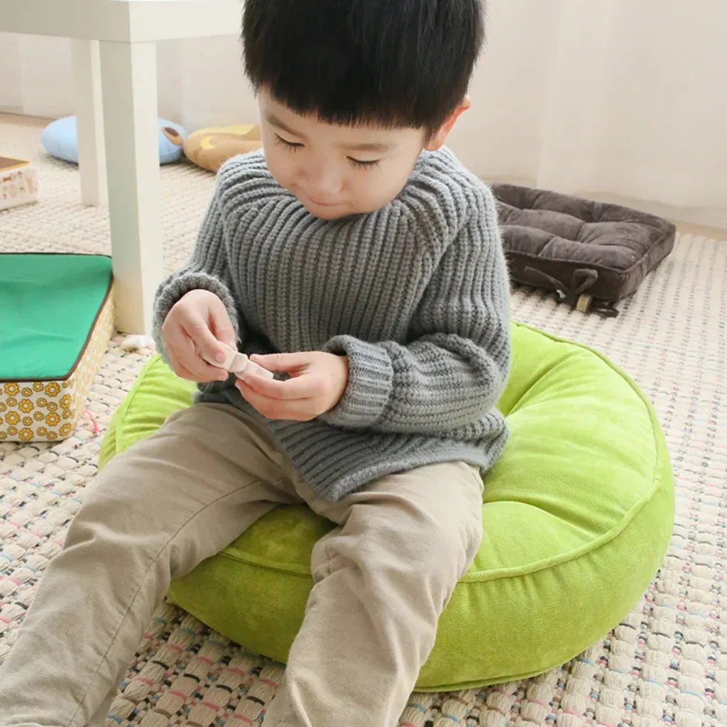 Corduroy Yoga Meditation Cushion For Mindful Seating