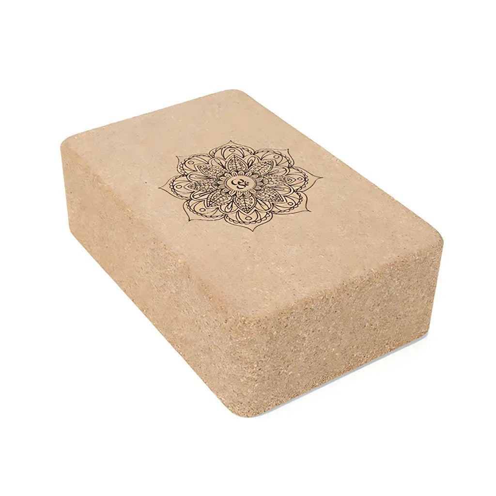 Cork Yoga Blocks For Alignment And Stability - 1 pc