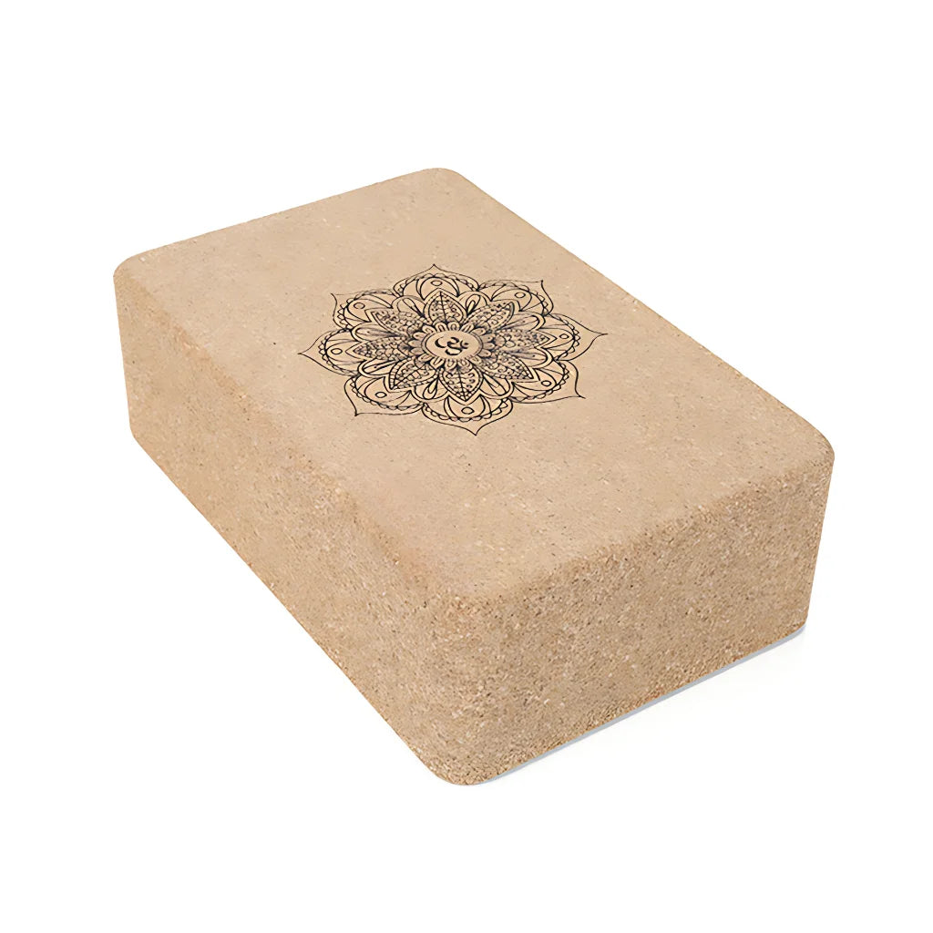 Cork Yoga Blocks For Alignment And Stability - 1 pc