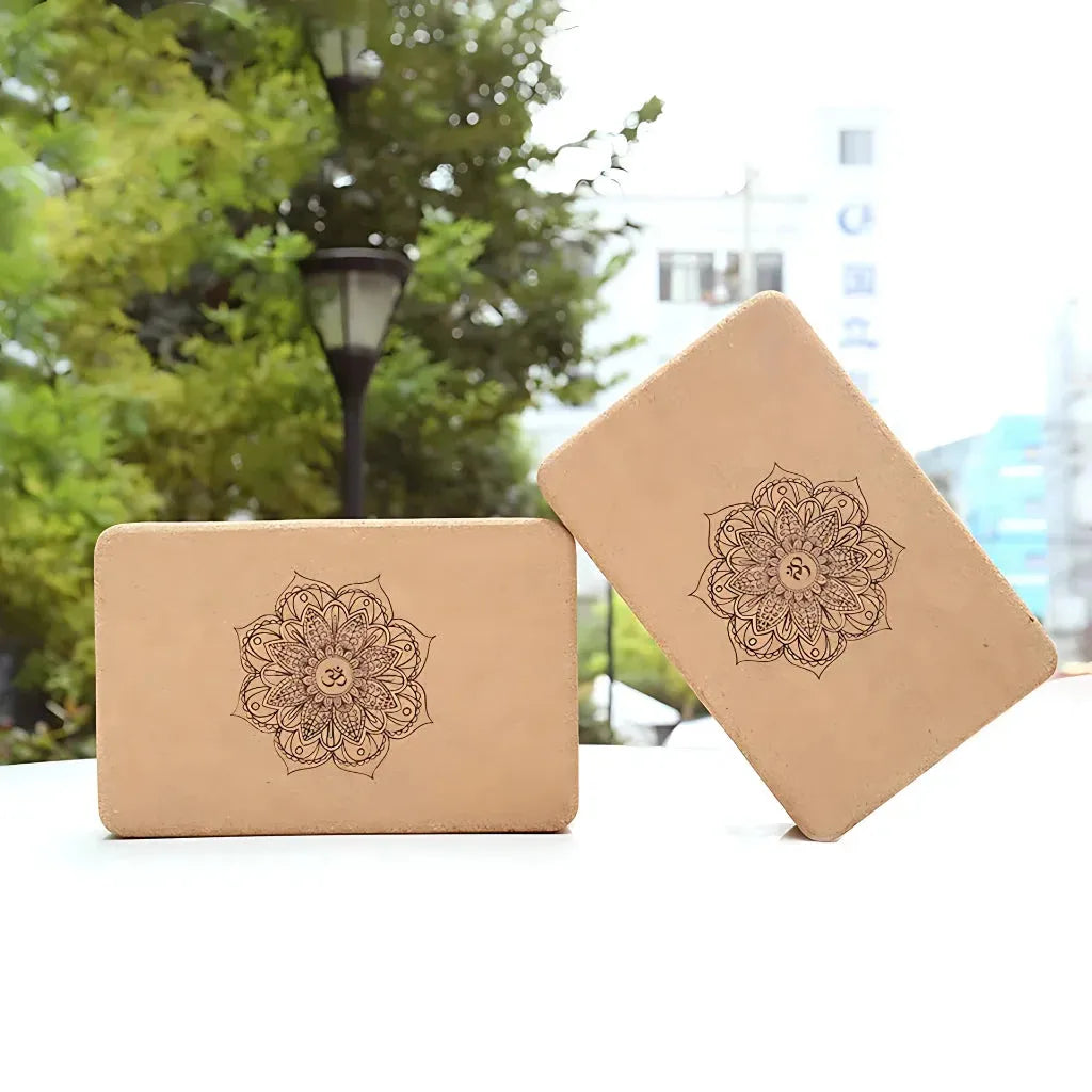 Cork Yoga Blocks For Alignment And Stability