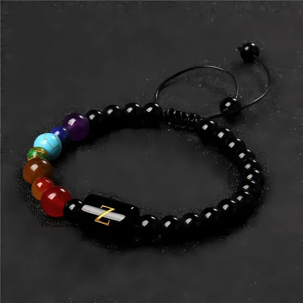 Custom Beaded Bracelets With Natural Stone Charm