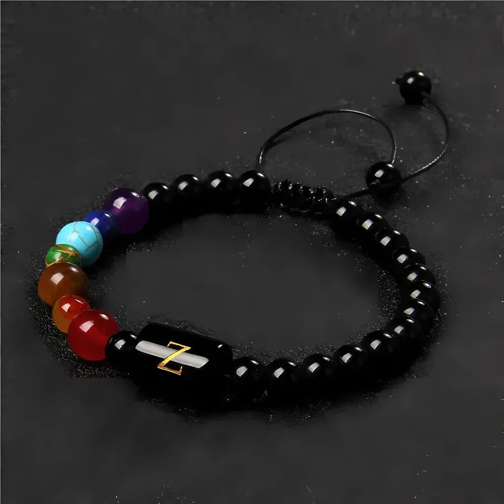 Custom Beaded Bracelets With Natural Stone Charm
