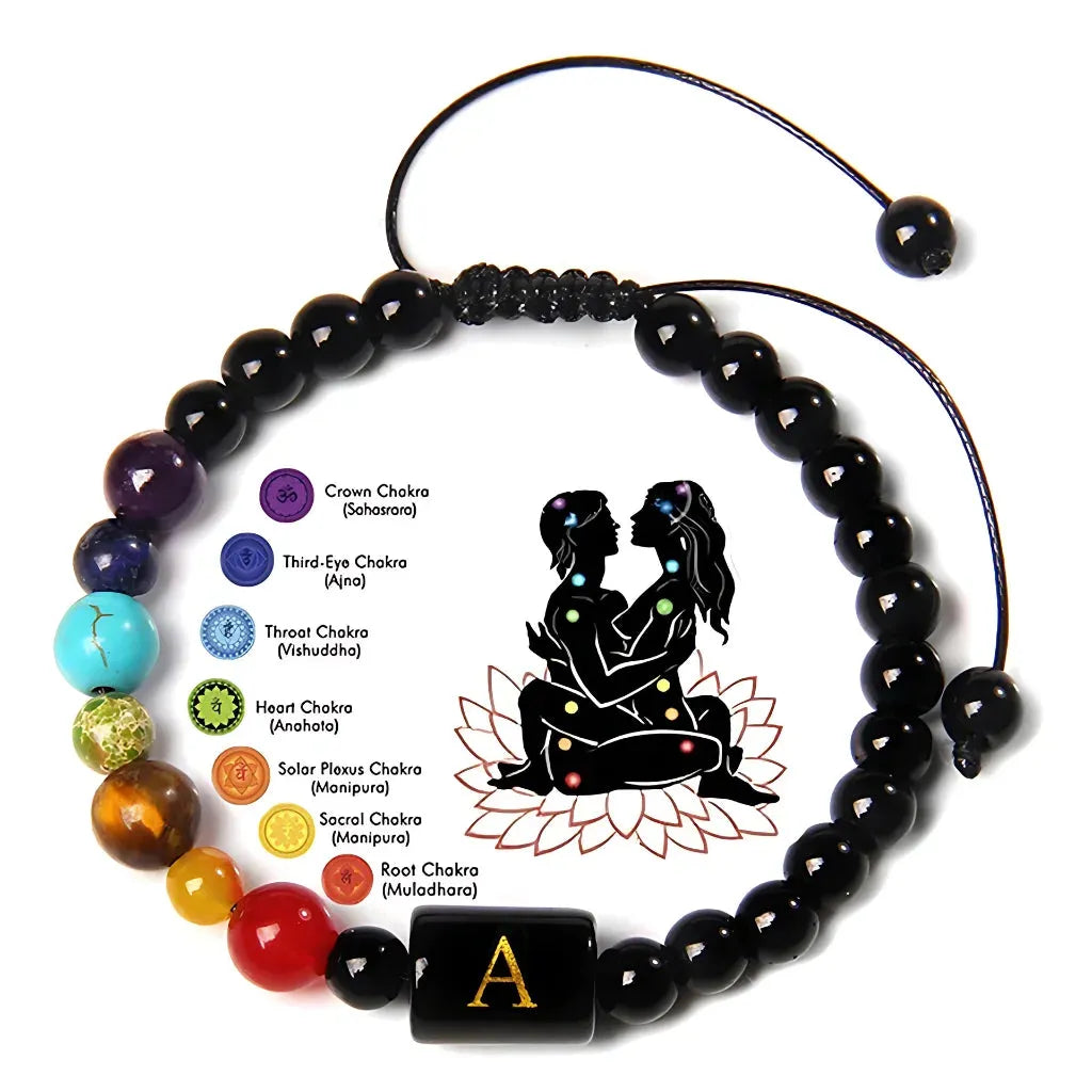 Custom Beaded Bracelets With Natural Stone Charm