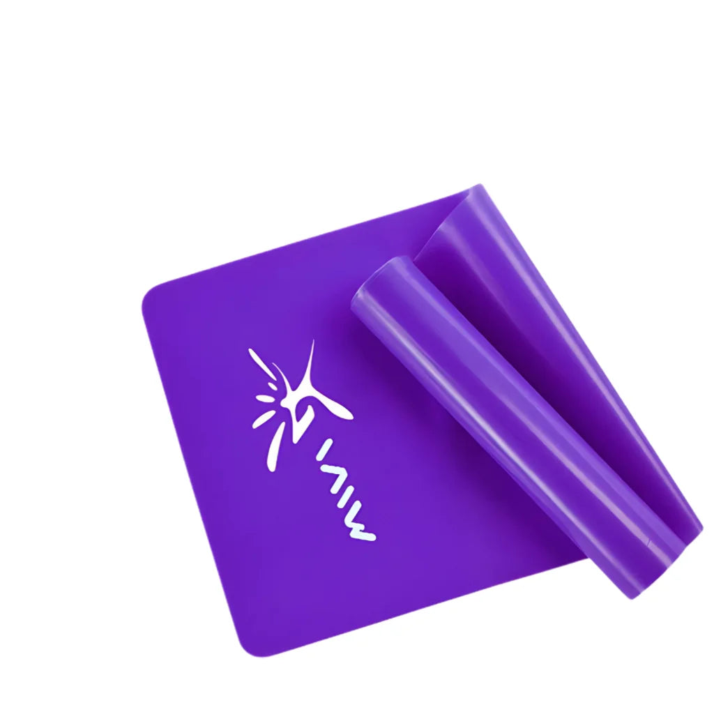Custom Fit Resistance Bands For Pull Ups And Strength - Purple / 22 pounds; 150 cm length