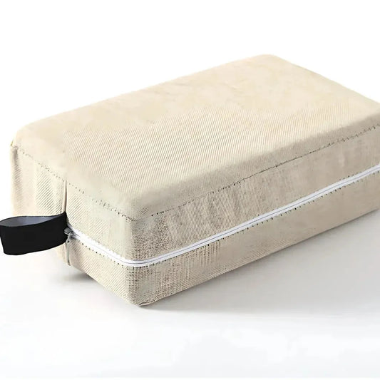 Custom Fit Yoga Block Cover For Stylish Protection - Beige