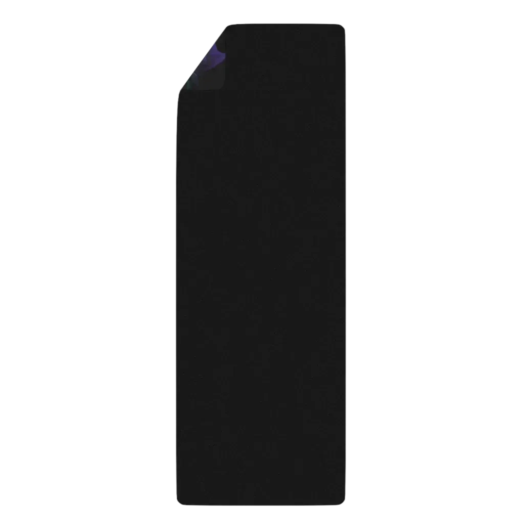 Cute Yoga Mat With Psychedelic Queen Design - 24x68