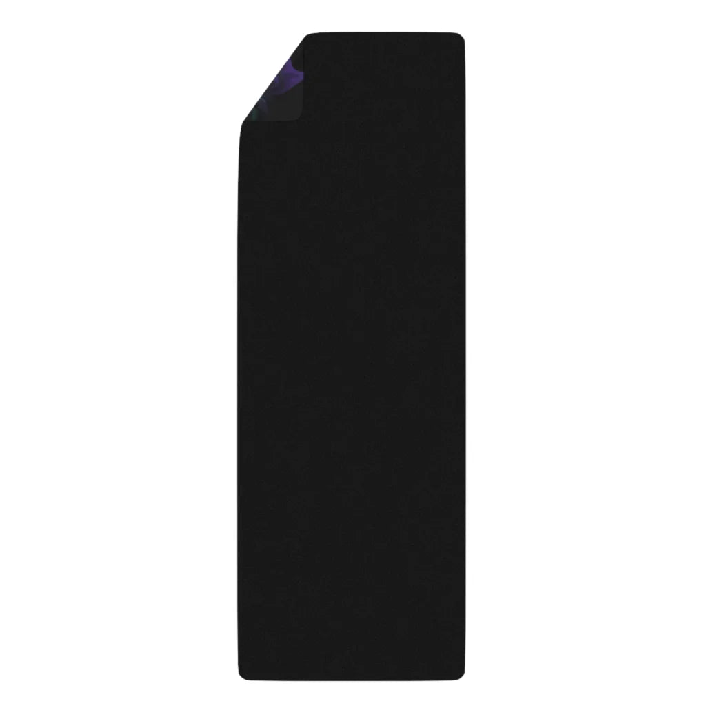 Cute Yoga Mat With Psychedelic Queen Design - 24x68