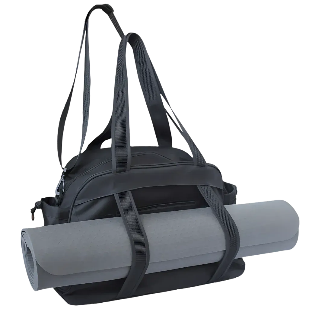 Duffle Bag With Yoga Mat Holder For Studio & Travel