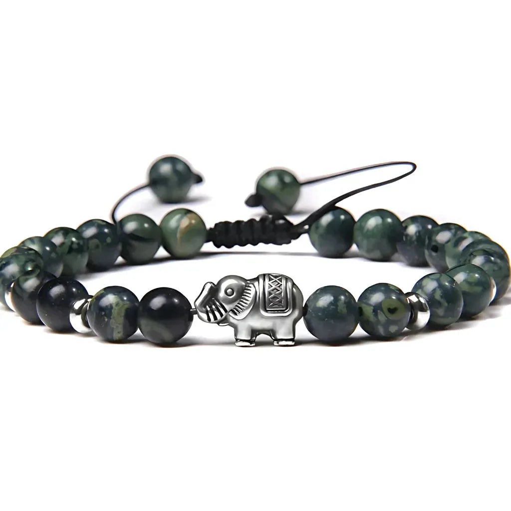 Elephant Charm Gemstones Bracelets For Balance - 5 Style