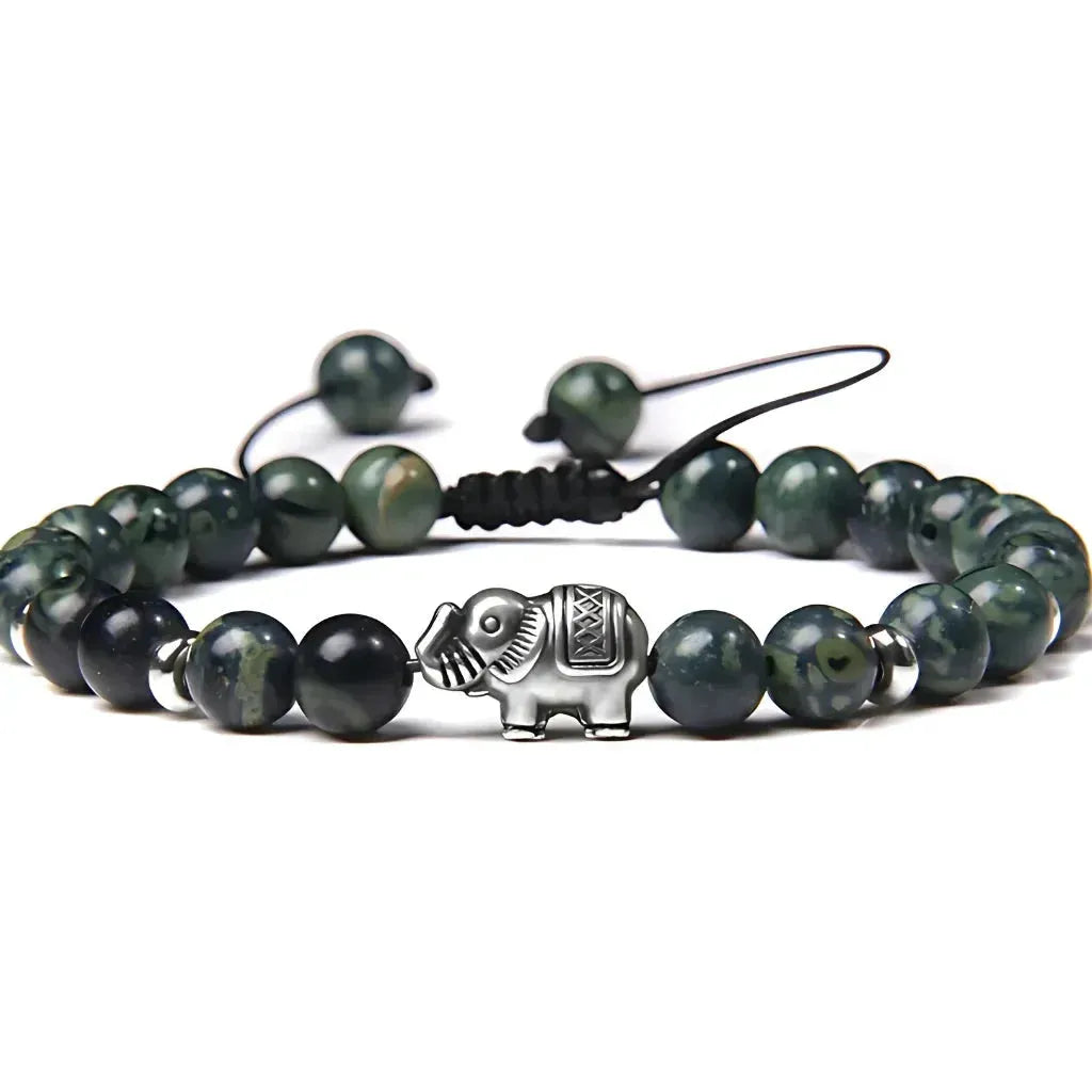 Elephant Charm Gemstones Bracelets For Balance - 5 Style