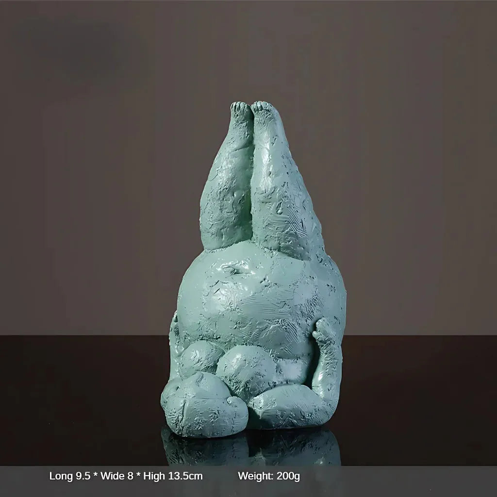 Empowering Chubby Yoga Figurines For Joyful Spaces - 8 Style / Small