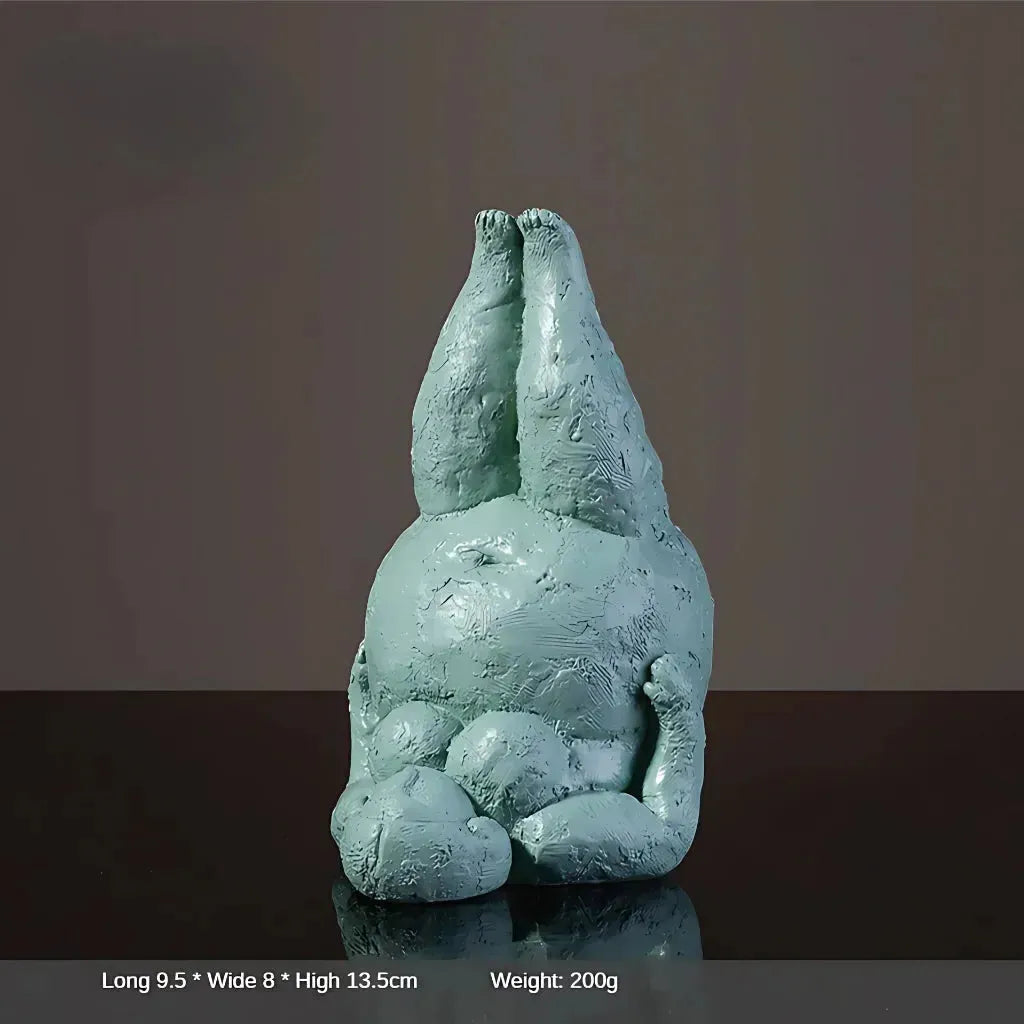 Empowering Chubby Yoga Figurines For Joyful Spaces - 8 Style / Small