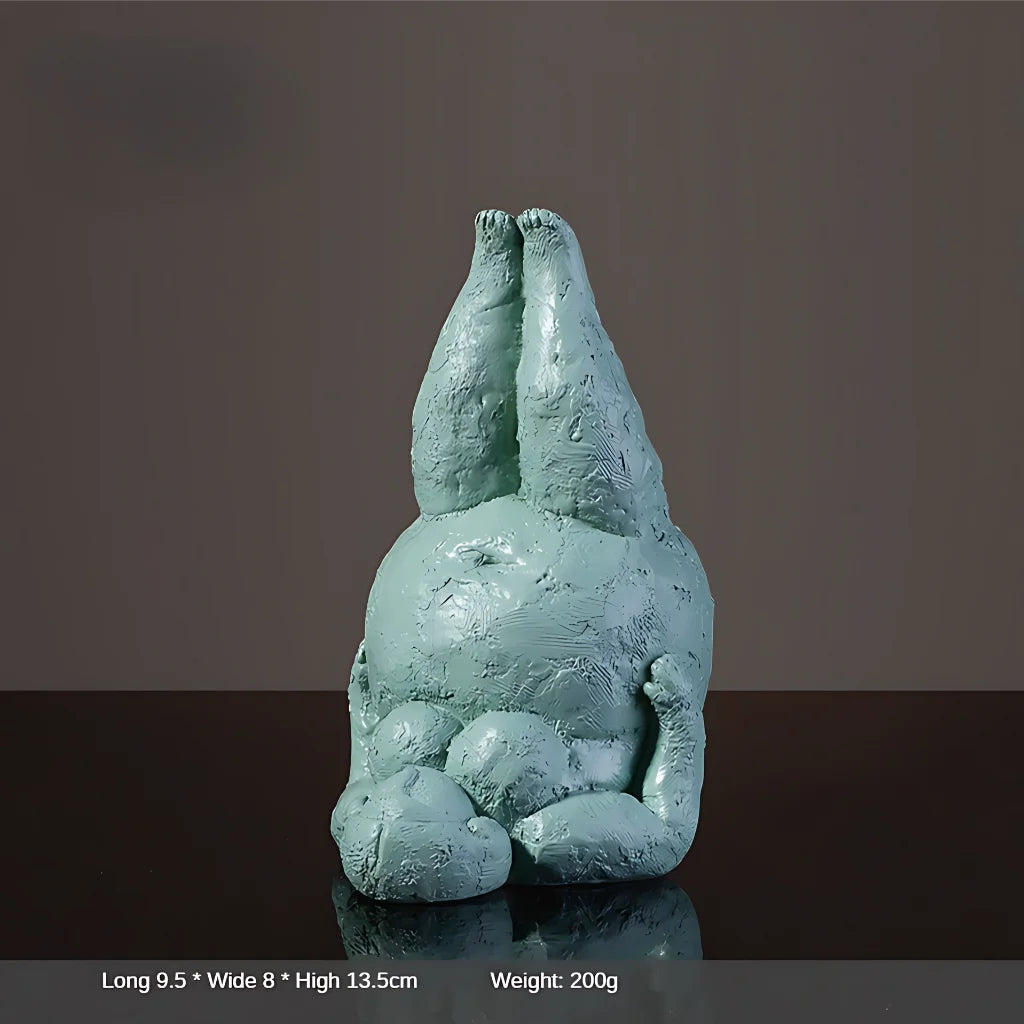 Empowering Chubby Yoga Figurines For Joyful Spaces - 8 Style / Small