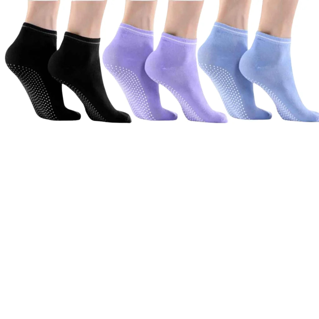 Five Toe Barre Yoga Socks For Grip And Balance