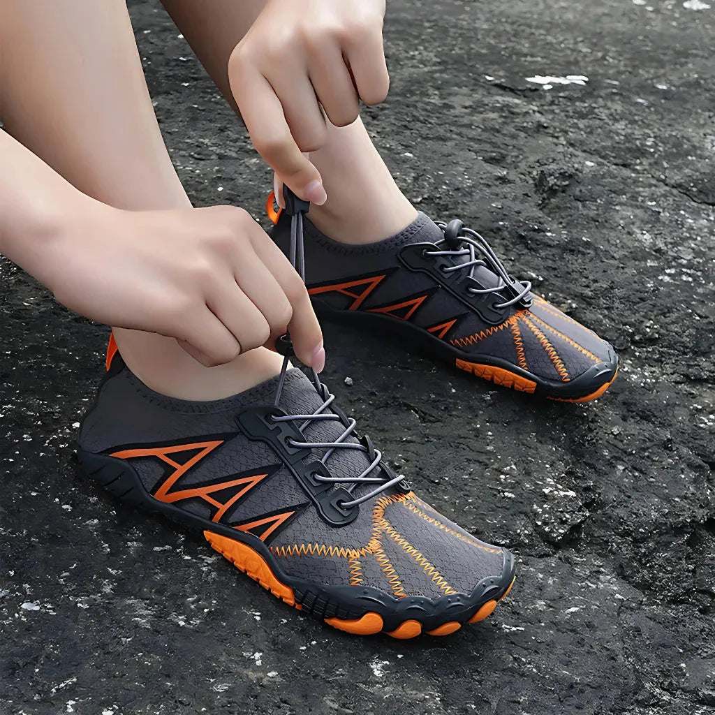 Flexible Yoga Shoes For Men With Elastic Slip-On Fit