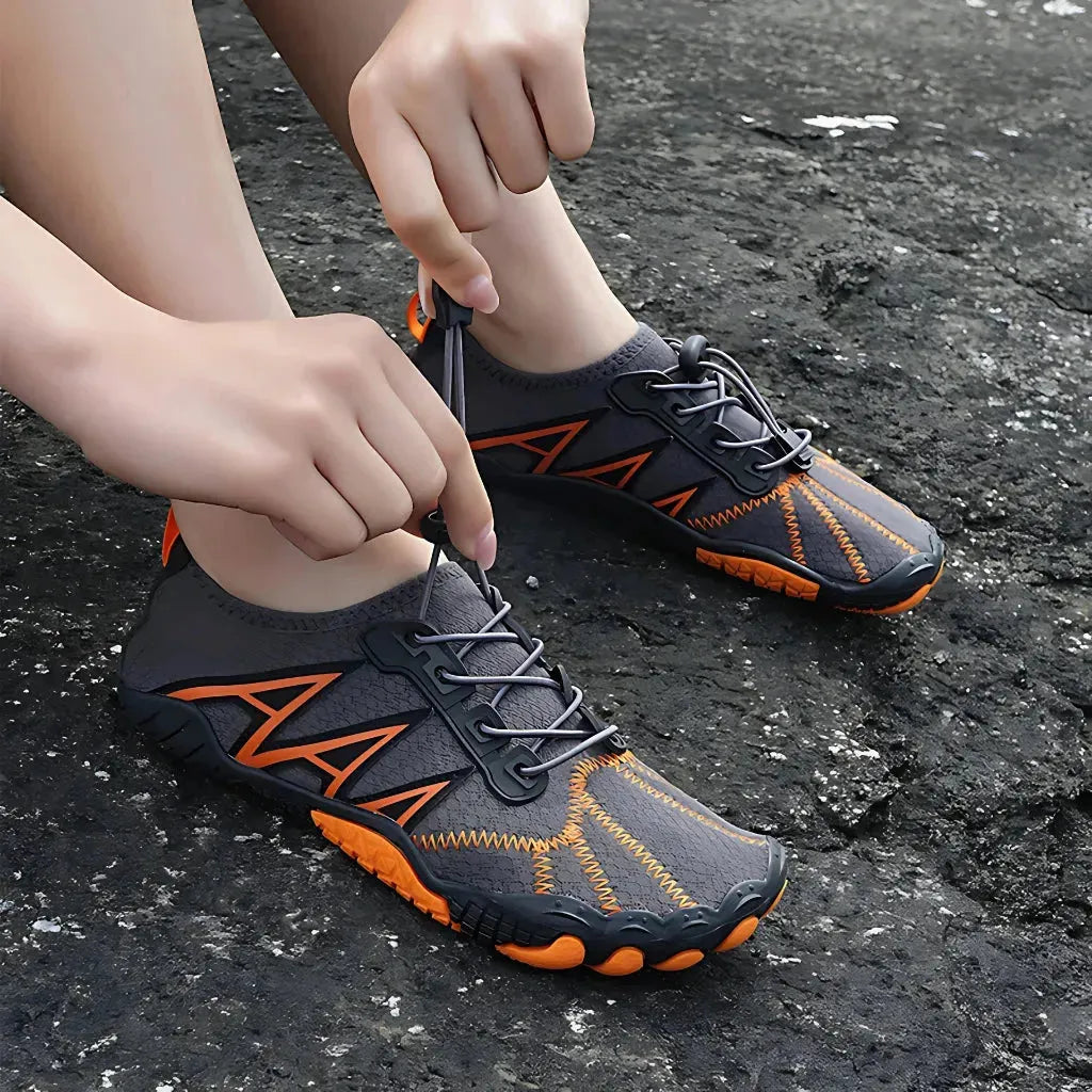 Flexible Yoga Shoes For Men With Elastic Slip-On Fit