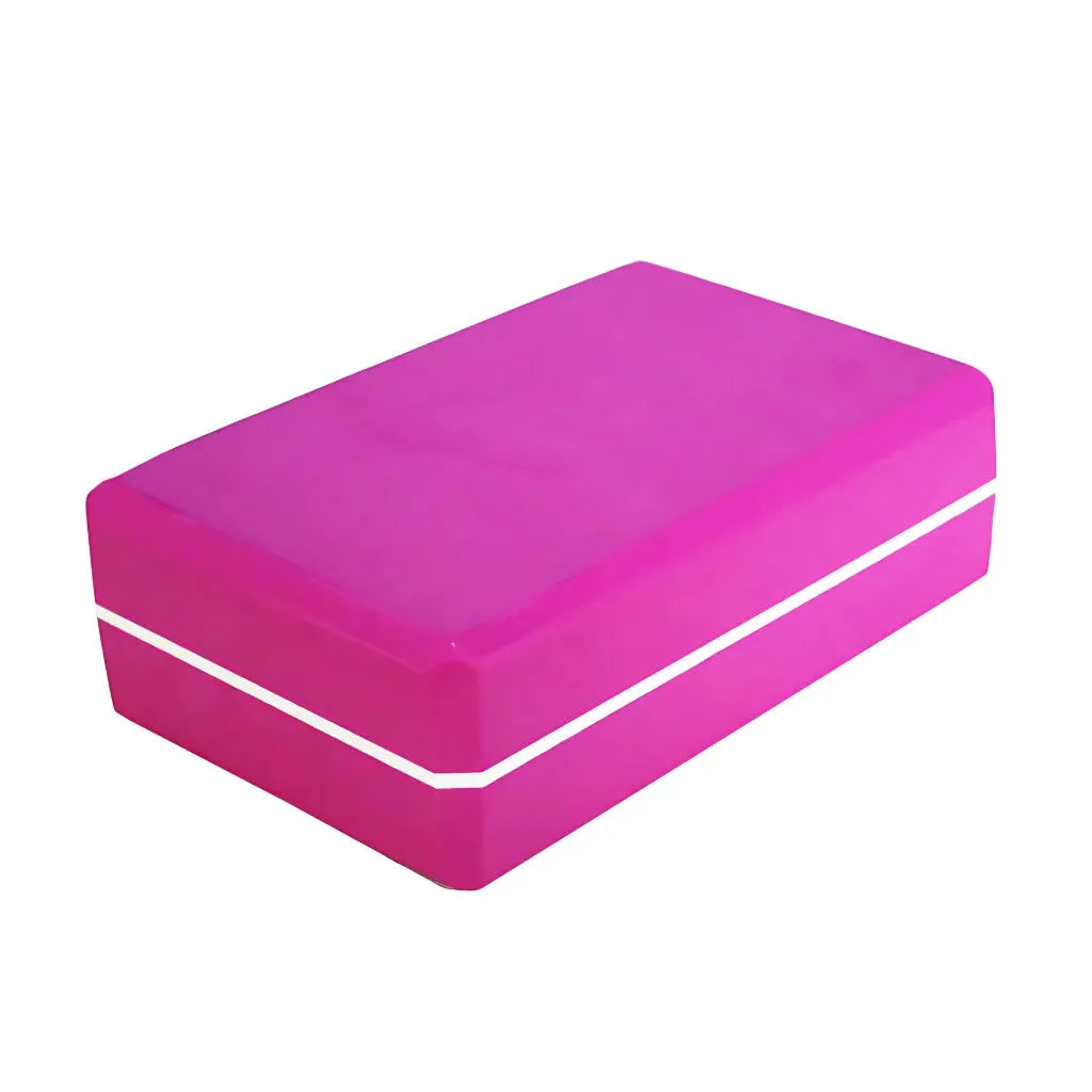 Foam Exercise Blocks For Yoga And Flexibility Training - Rose Red