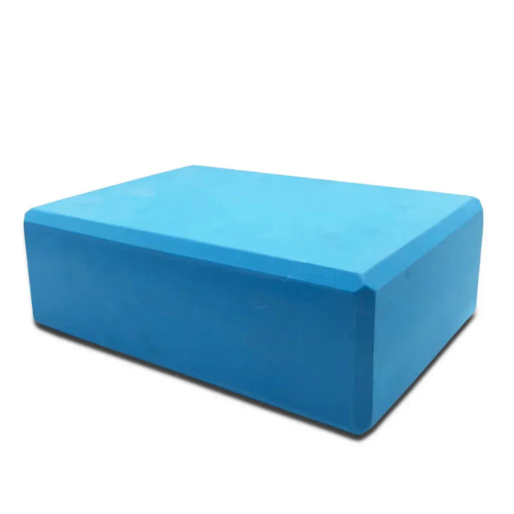 Foam Exercise Blocks For Yoga And Flexibility Training - Sky Blue