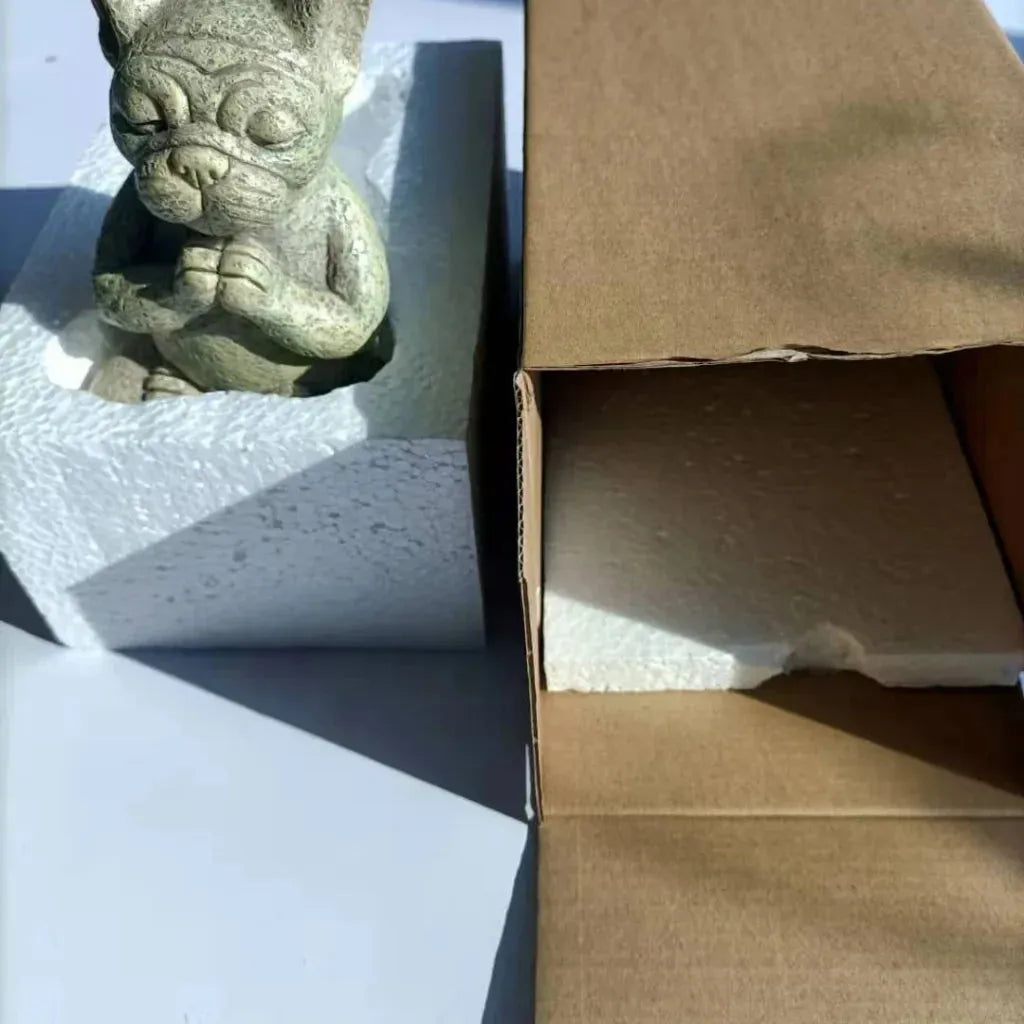 French Bulldog Dog Yoga Statue For Home Or Studio